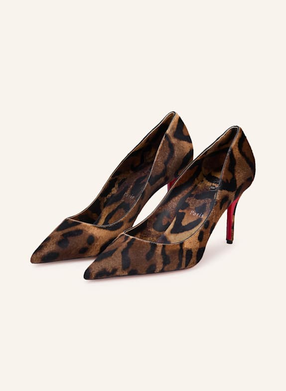 Christian Louboutin Lodičky MISS HNĚDÁ / ČERNÁ