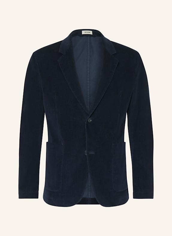 DRYKORN Marynarka garniturowa MARLS slim fit ze sztruksu GRANATOWY