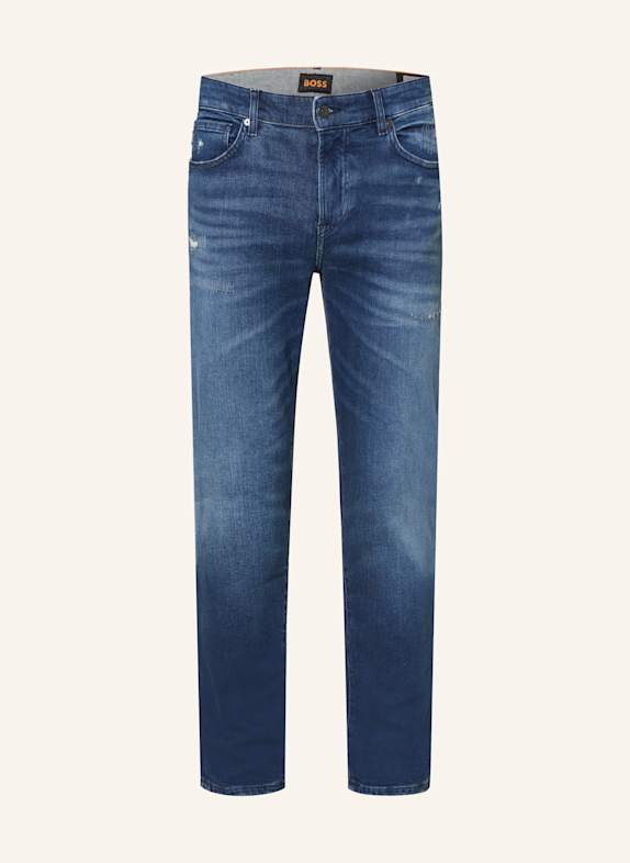 BOSS Destroyed Jeans RE.MAINE Regular Fit 429 MEDIUM BLUE