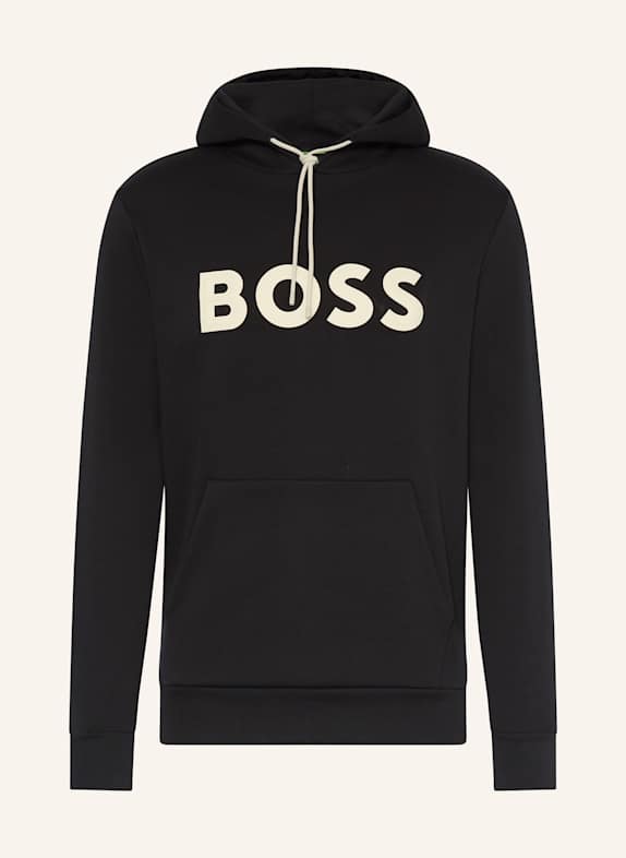 BOSS Hoodie SOODY ZONE SCHWARZ/ WEISS