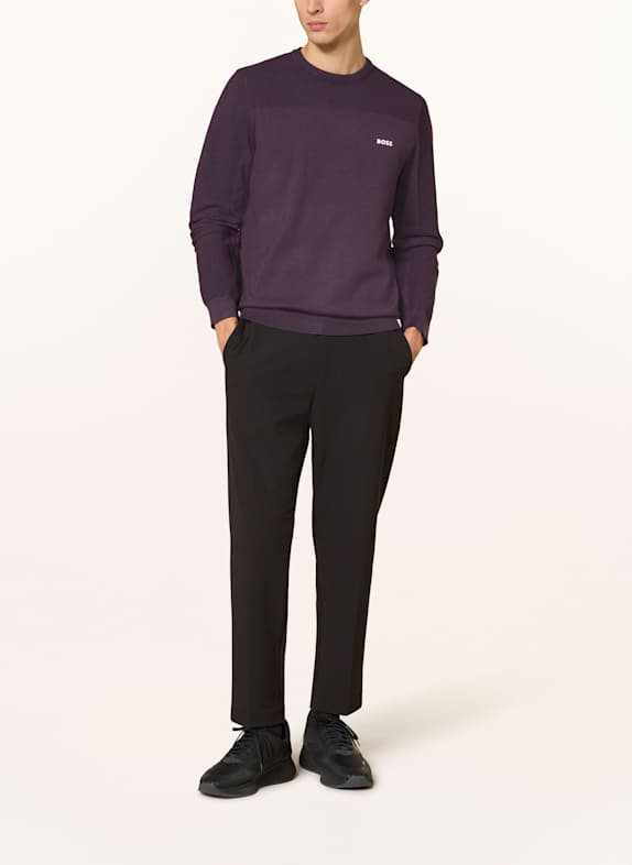BOSS Pullover MOMENTUM-X LILA