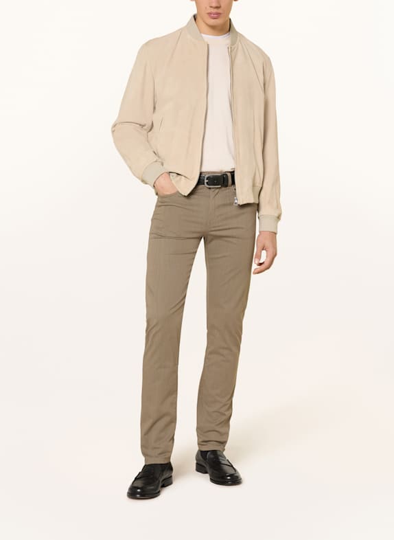 BOSS Jeans DELAWARE Slim Fit LJUSBRUN