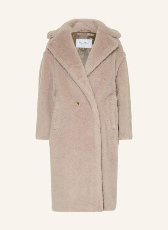 Max Mara Teddyfell-Mantel TEDGIRL mit Alpaka BEIGE