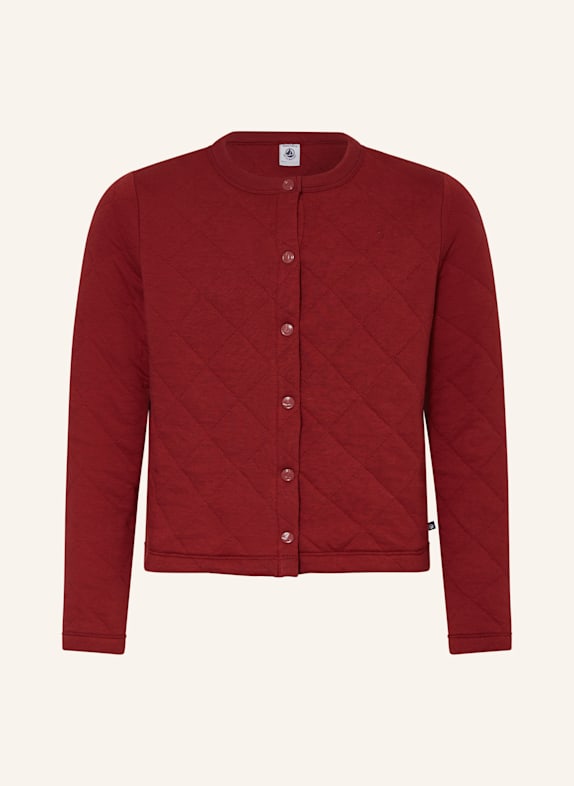 PETIT BATEAU Steppjacke DUNKELROT