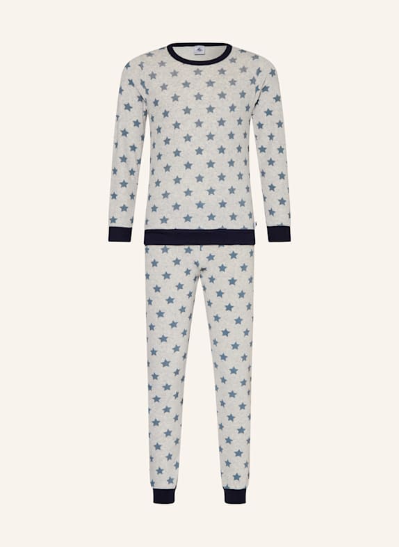 PETIT BATEAU Pajamas LIGHT GRAY / BLUE