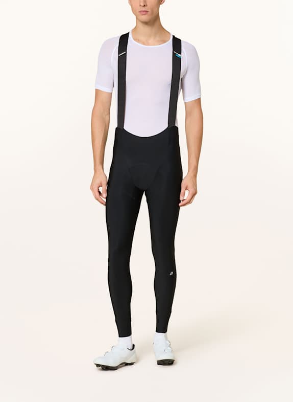 ASSOS Fietsbroek MILLE GT HASHOOGI WINTER met bretels en gewatteerde inzet ZWART