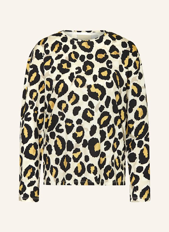 ESSENZA Schlafshirt DENNA FEDELIA CREME / SCHWARZ / GELB