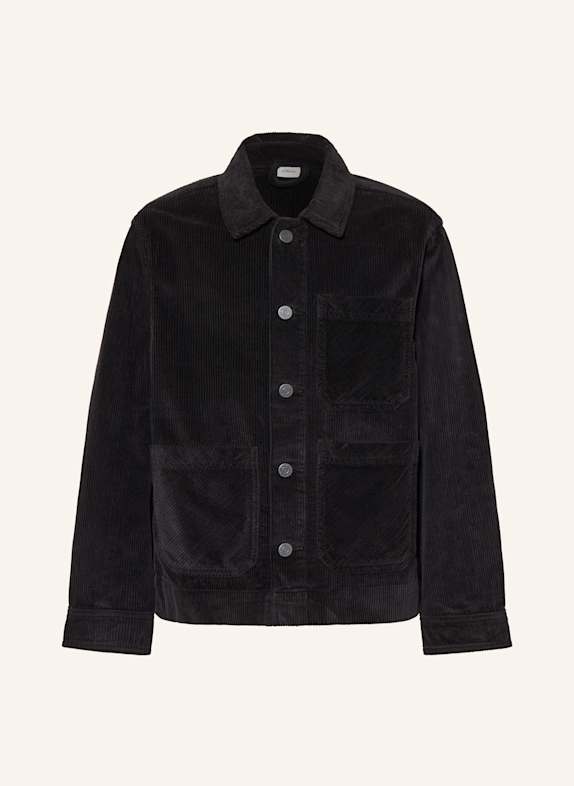 s.Oliver RED Manšestrová bunda TMAVĚ ŠEDÁ