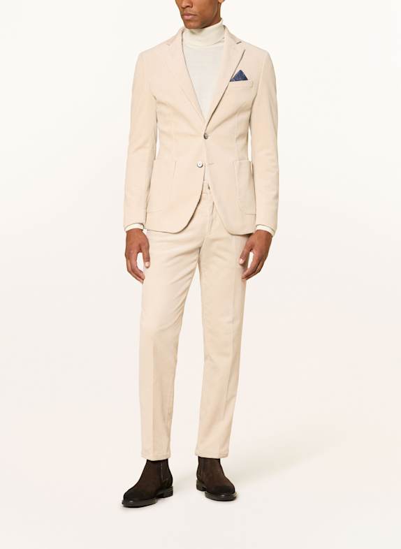 PAUL Extra slim fit pantalon van corduroy 1005 ECRU UNI