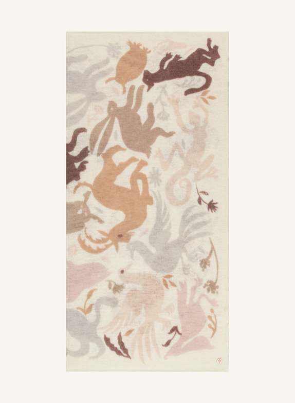 FRAAS Schal CREME / ROSÉ / CAMEL