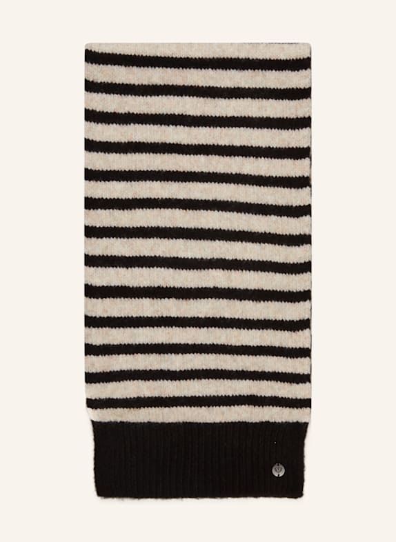 FRAAS Schal SCHWARZ / ECRU