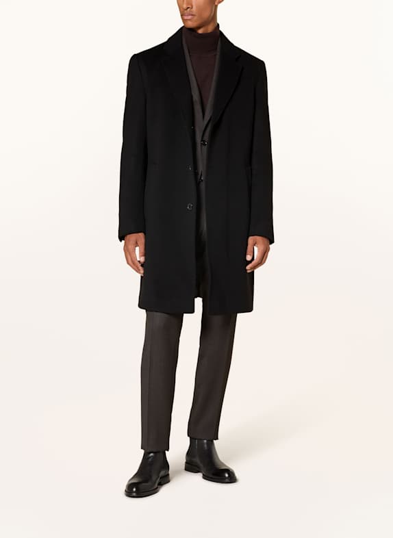 BOSS Wollmantel HYDE SCHWARZ