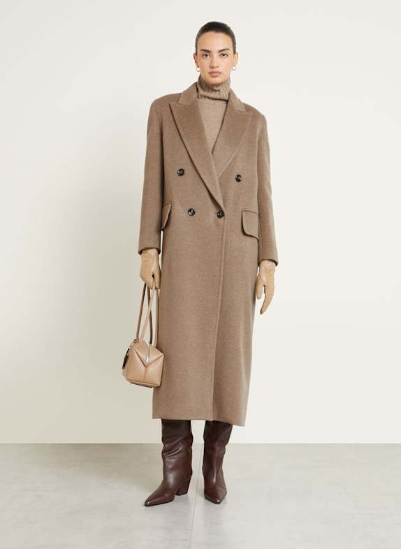 Max Mara Cashmere-Mantel ARMONIA HELLBRAUN