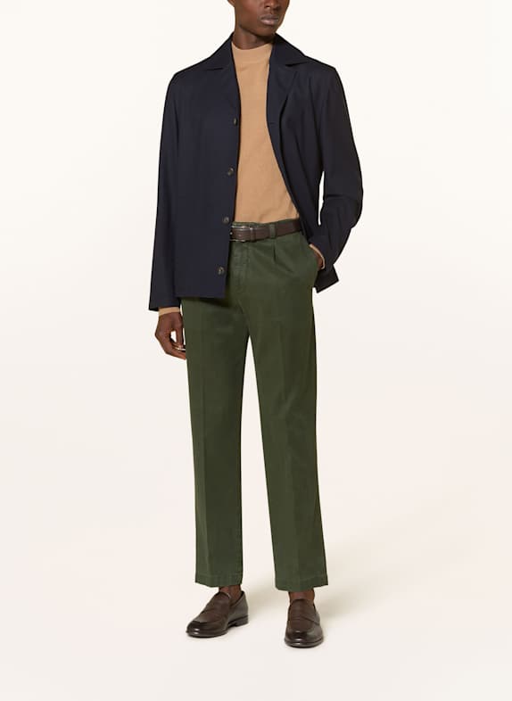 BOGLIOLI Chino Regular Fit DONKERGROEN