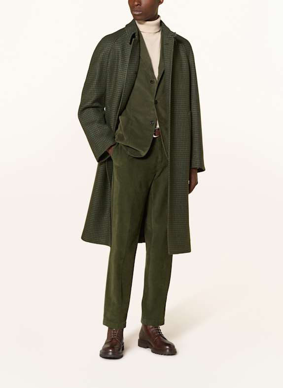 BOGLIOLI Coat GREEN / DARK GREEN / DARK RED