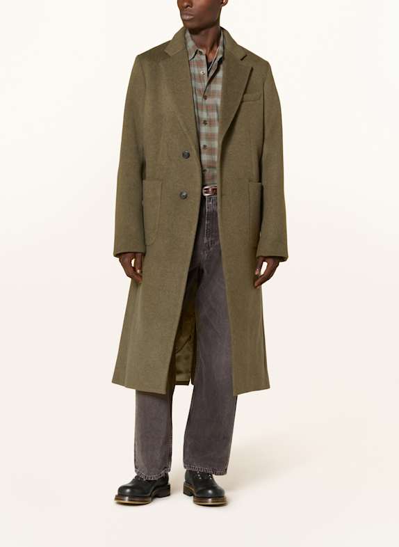 OUR LEGACY Kabát ROBE OLIVOVÁ