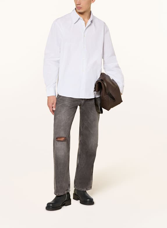 OUR LEGACY Overhemd Regular Fit WIT / BLAUW