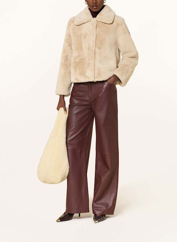 APPARIS Kunstpelz-Jacke ELIS ECRU