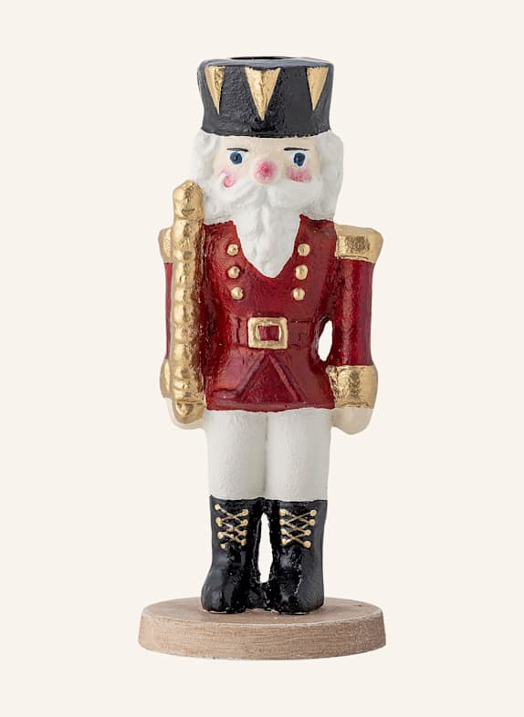 Bloomingville Kerzenhalter HALDIR ROT/ WEISS/ SCHWARZ