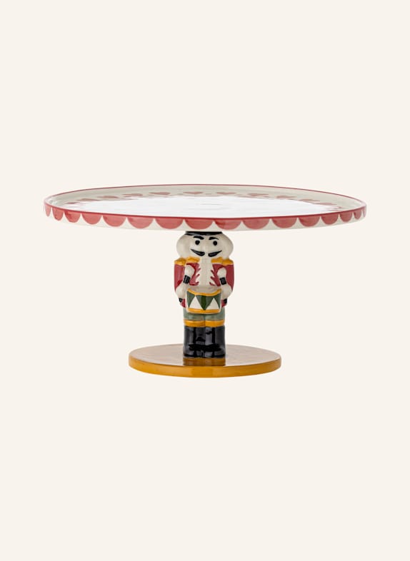 Bloomingville Kuchenplatte JOLLY WEISS/ ROT