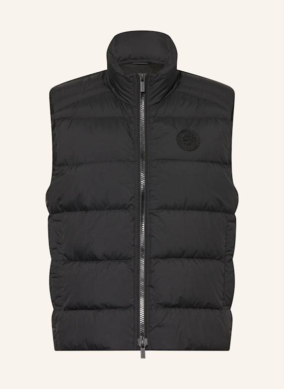 CANADA GOOSE Daunenweste CROFTON SCHWARZ