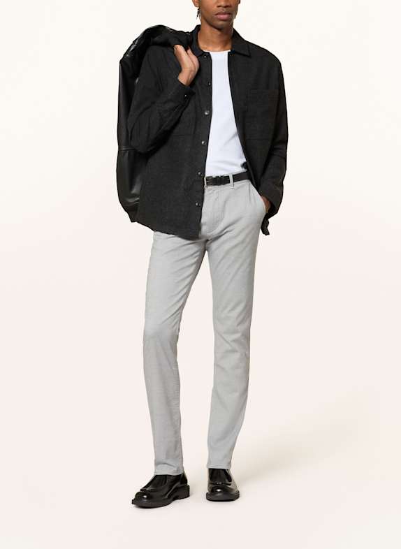 BOSS Chinosy SREBRNY