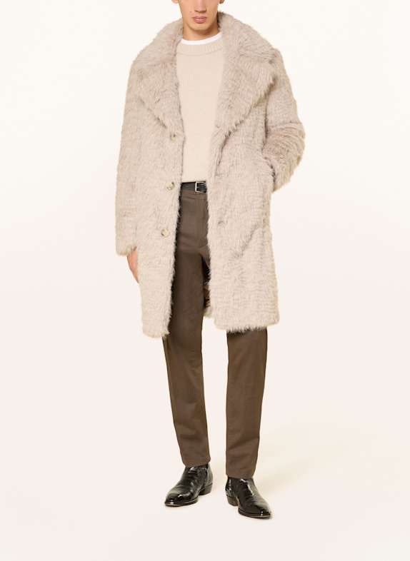 STRELLSON Kunstpelz-Mantel CABANNO YETTY BEIGE