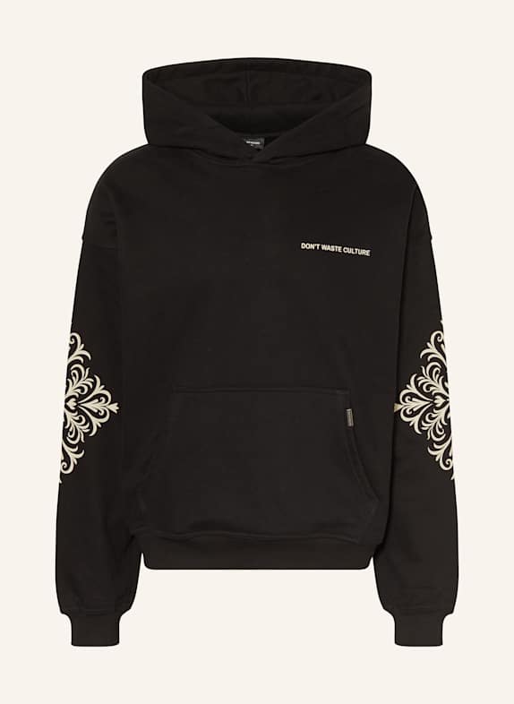 don't waste culture Hoodie YULANI SCHWARZ