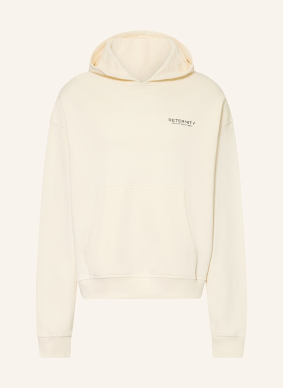 RETERNITY Sweat à capuche CREATIVE DEPT ÉCRU