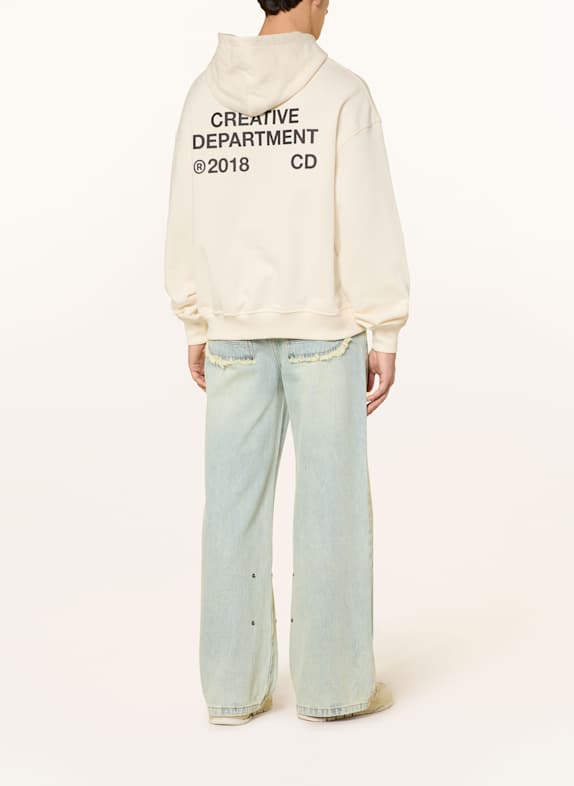 RETERNITY Hoodie CREATIVE DEPT ECRU