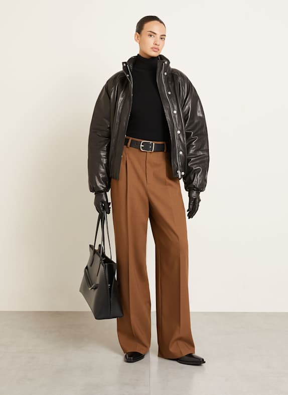 Proenza Schouler Lederblouson LANEY SCHWARZ