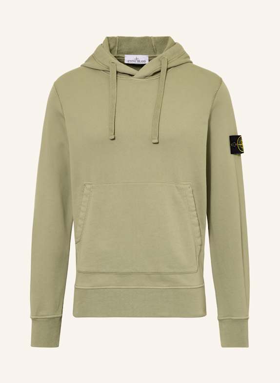 STONE ISLAND Hoodie HELLGRÜN