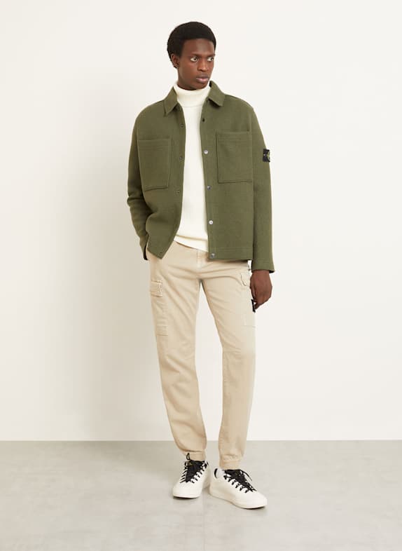 STONE ISLAND Cargohose CREME