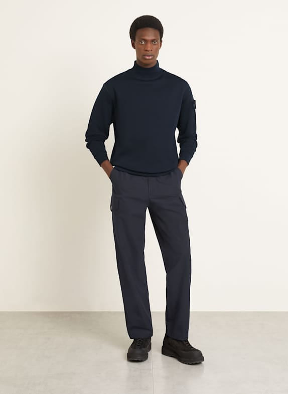 STONE ISLAND Sweatshirt GHOST DUNKELBLAU