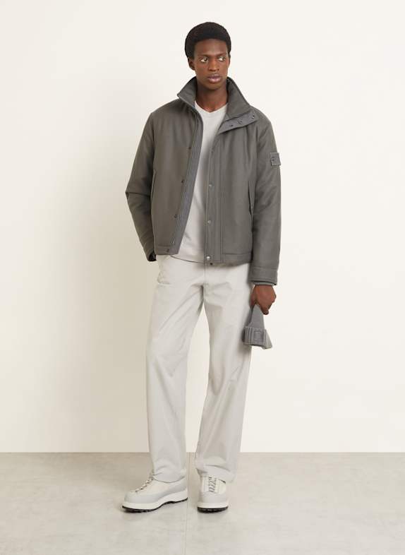 STONE ISLAND Jacke GHOST GRAU