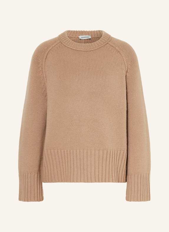 SIMKHAI Cashmere-Pullover CURTIS CAMEL