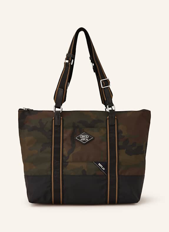 BRIC'S Shopper REPLAY mit Pouch KHAKI