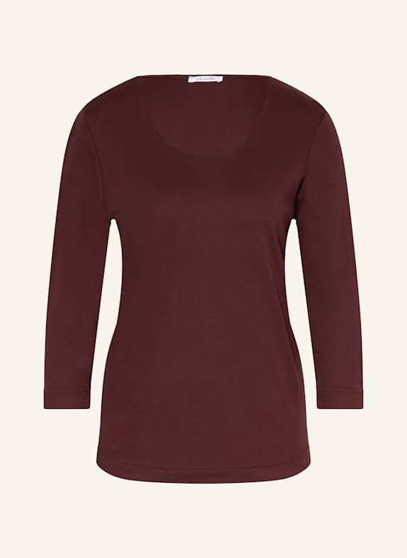 efixelle Shirt mit 3/4-Arm DUNKELROT