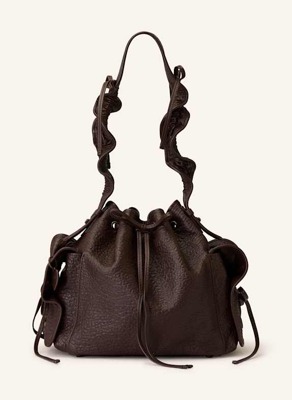 Acne Studios Handtasche DUNKELBRAUN