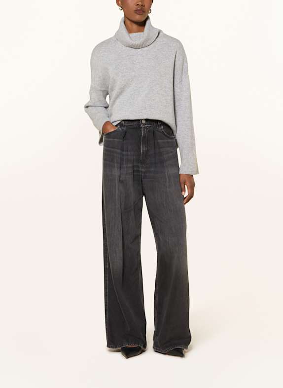 MRS 
HUGS Rollkragenpullover HELLGRAU