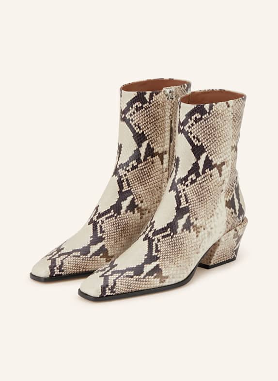 PARIS TEXAS Kotníčkové boty BETTINA KRÉMOVÁ / ČERNÁ