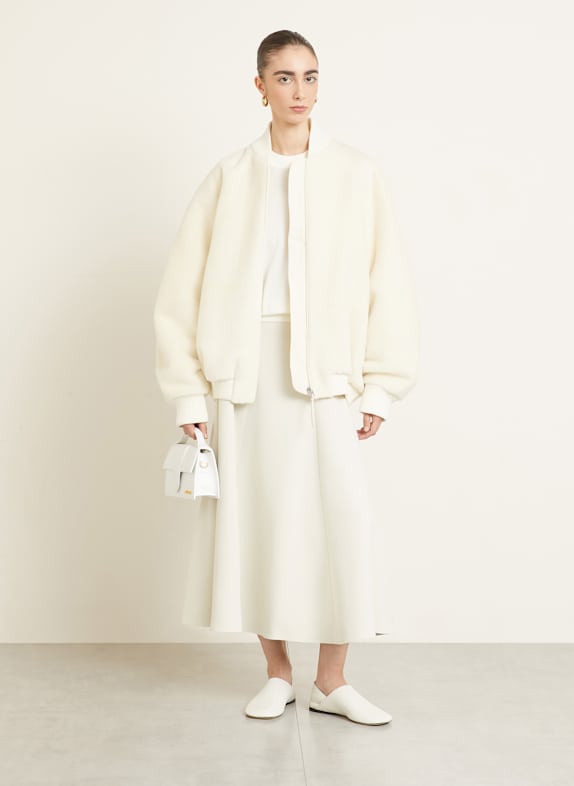 JACQUEMUS Rok LA JUPE TRIANGLE CRÈME