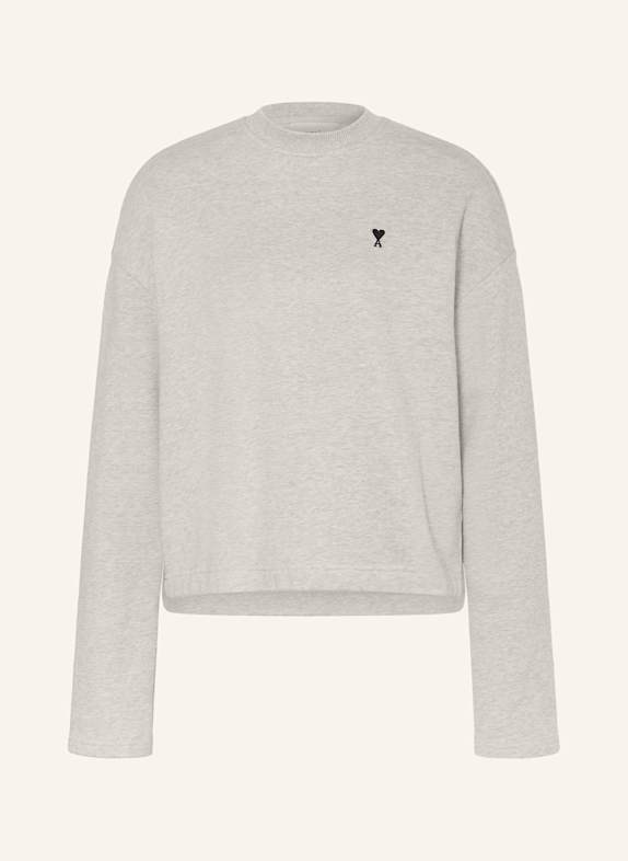 AMI PARIS Sweatshirt HELLGRAU