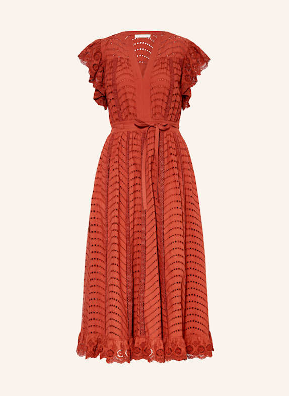 ULLA JOHNSON Kleid OLGA ROT