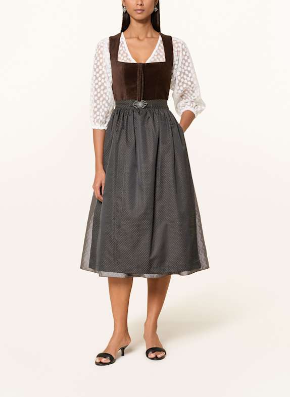 ALISSA BY KINGA MATHE Dirndl LUMI BRAUN