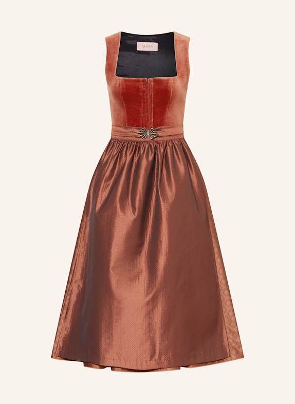 ALISSA BY KINGA MATHE Dirndl LUMI COGNAC