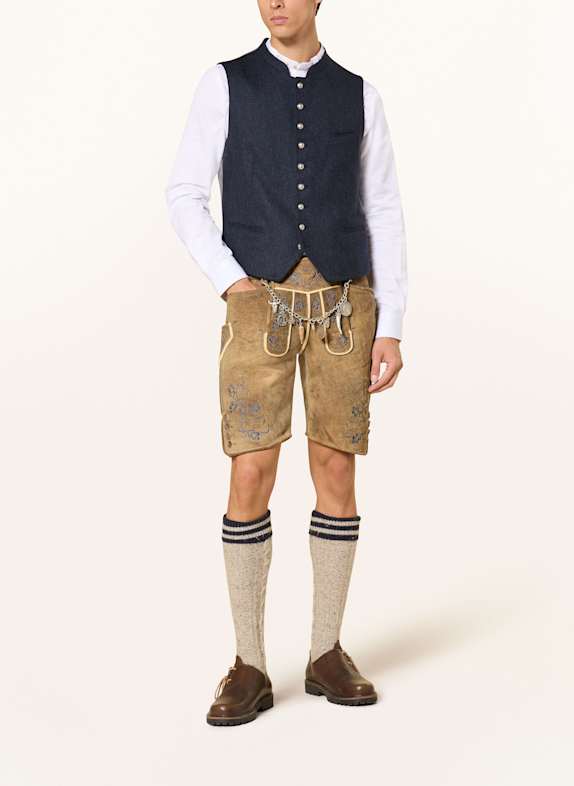 Grasegger Traditioneel vest AURACH DONKERBLAUW