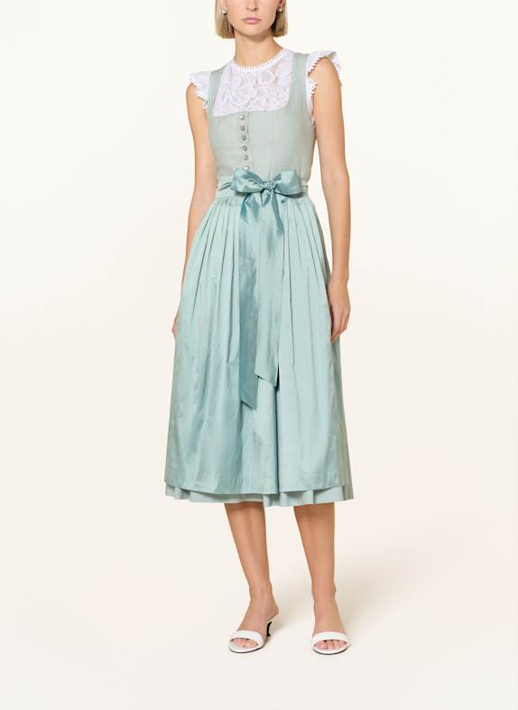 Hammerschmid Bluză dirndl DIANA din dantelă ALB