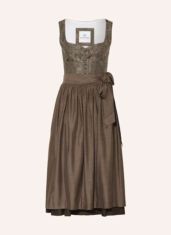 Hammerschmid Dirndl ROTHSEE BRAUN / HELLBRAUN / DUNKELBRAUN