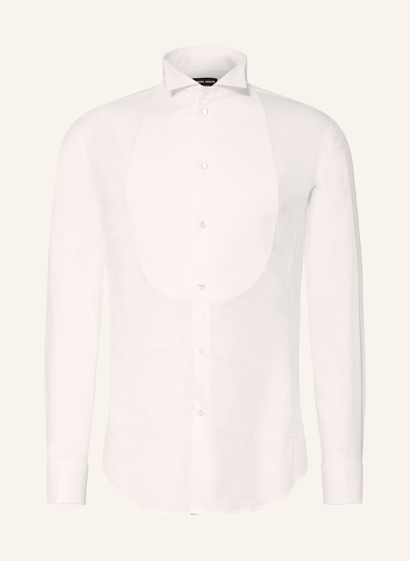 GIORGIO ARMANI Smoking-Hemd Extra Slim Fit WEISS